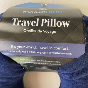 Oreiller de Voyage Travel Pillow, Color: Marine Blue